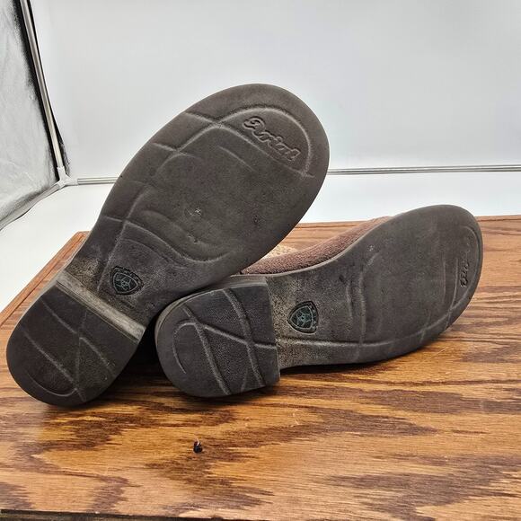 Ariat Fatbaby Womens 8.5B Western Boots Heritage Harmony Cowgirl Teal 10015363 - Picture 10 of 13